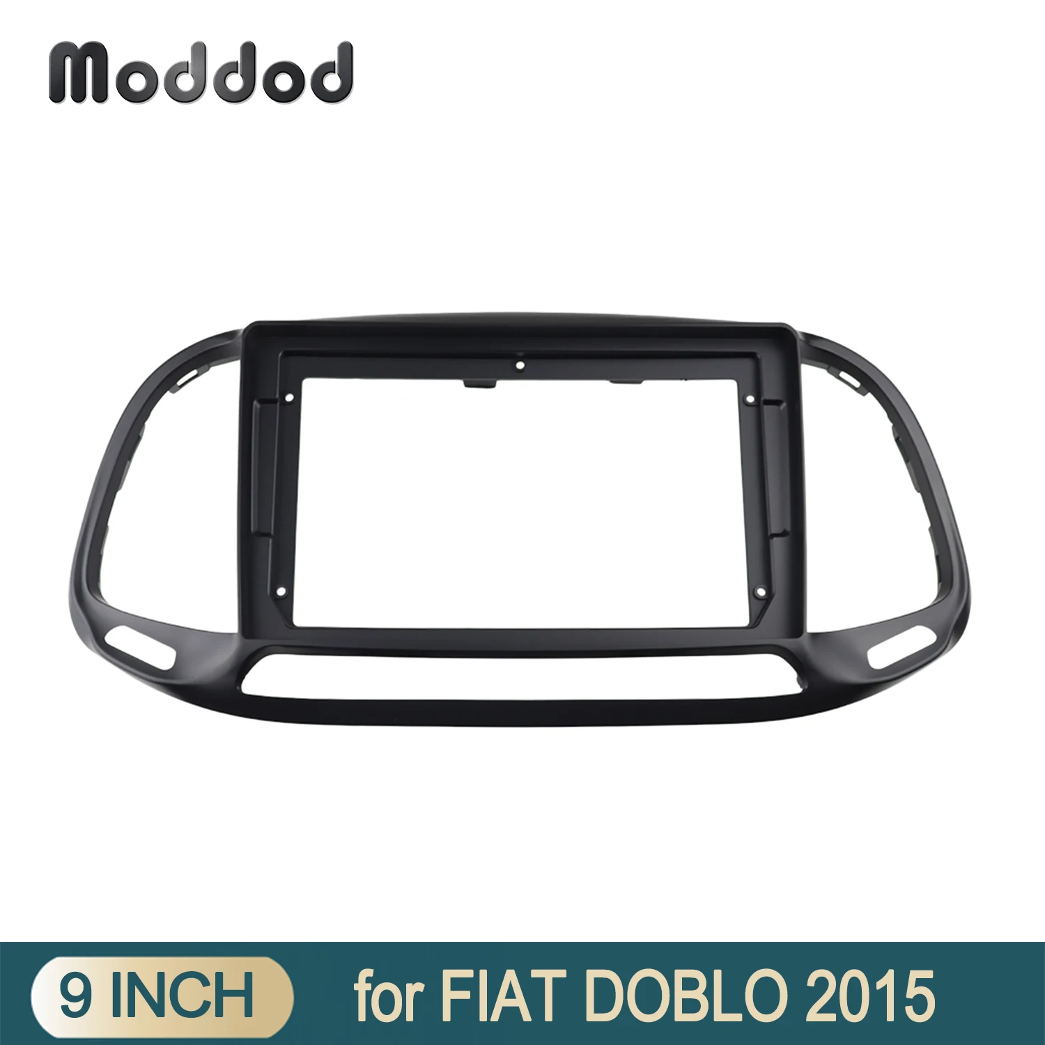 

Double Din Fascia Fit for FIAT DOBLO 2015 9 INCH Stereo Radio GPS DVD Panel Screen Refit Installation Dashboard Kit Frame Bezel