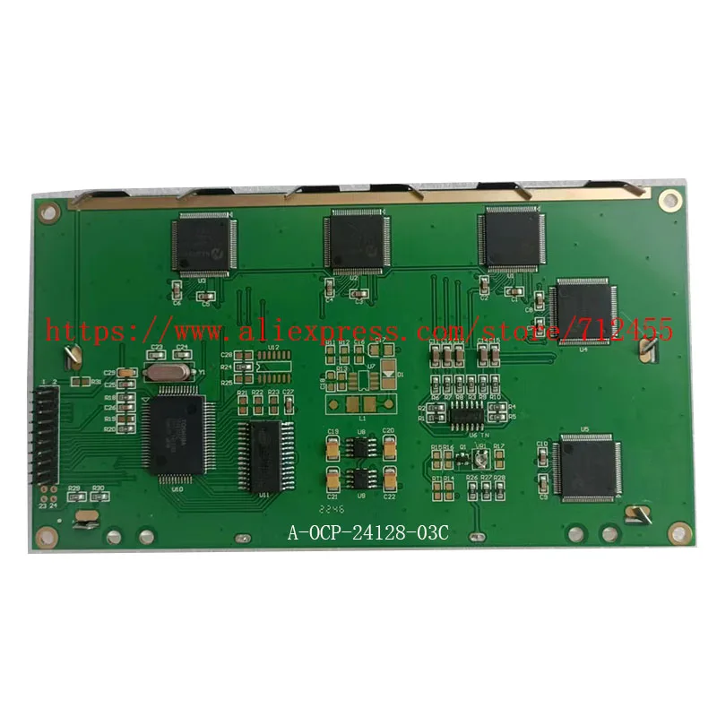 A-OCP-24128-03C  LCD Displays For DNC60 V-DNC-63-PC  LCD Panel for CYBELEC operation panel repair