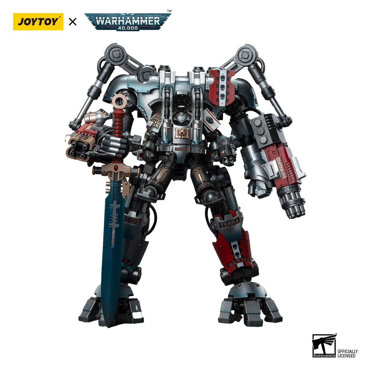 [IN STOCK] JOYTOY 1/18 Action Mecha [2PCS/Set] Grey Knights Nemesis Dreadknight  Model Boys Gift Free Shipping