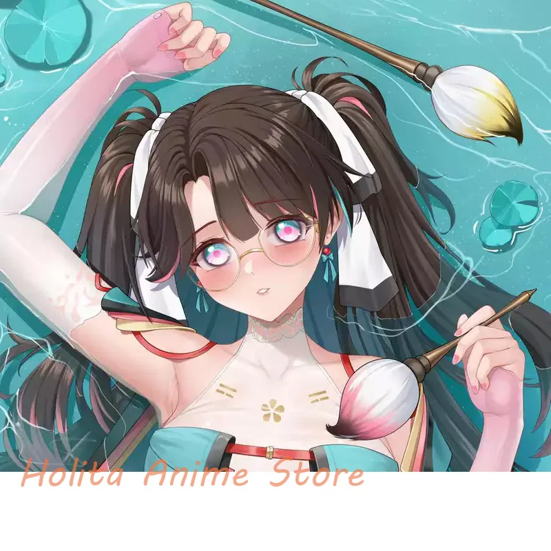 Dakimakura Zhezhi Wuthering Anime Double-sided Print 2WAY Life-size Body Pillow Cover Pillowcase