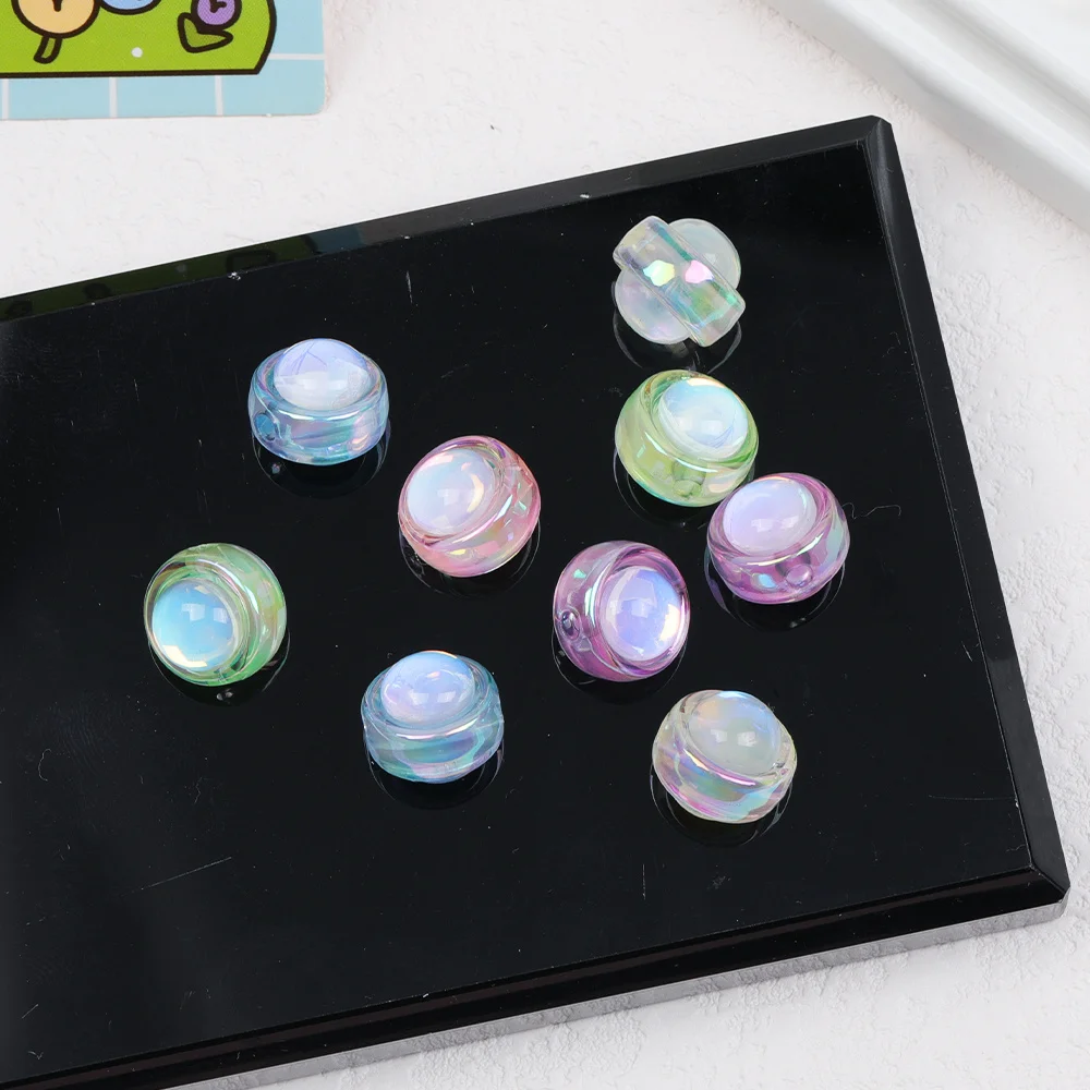 

Cordial Design 100Pcs 12*12MM Jewelry Accessories/DIY Beads Making/Round Shape/Hand Made/Cat Eye Effect/Acrylic Bead #18331