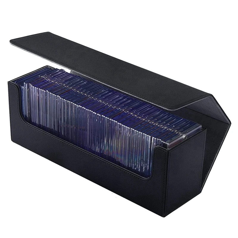 4 Pieces Card Toploader Storage, Trading Cards Holding Box For 400+ Cards Top Loader Storage Boxes For Magic Cards