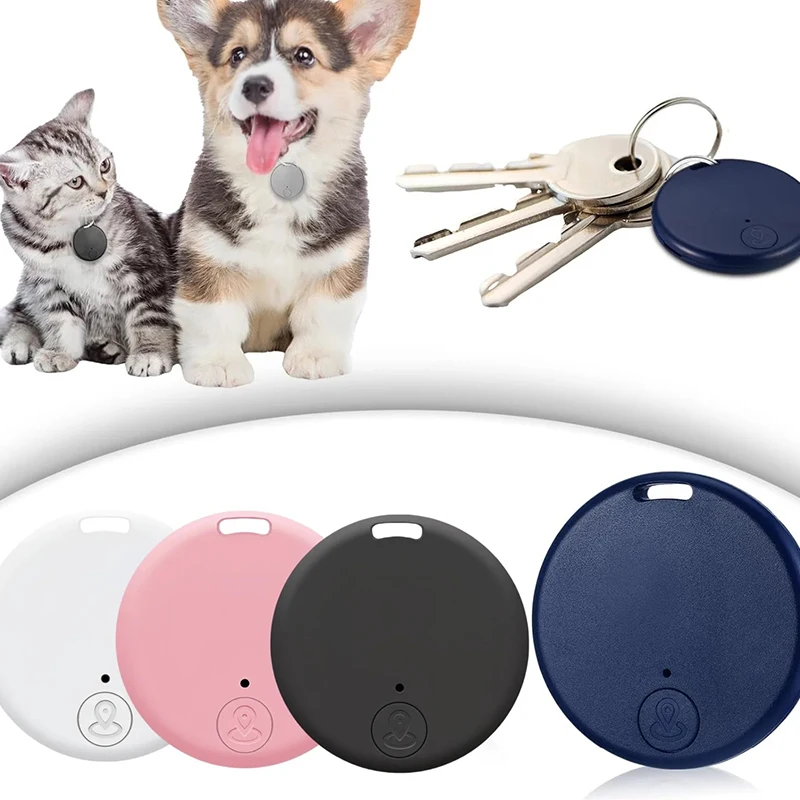 Localizador GPS etiqueta inteligente para IPhone Android, Mini rastreador GPS inalámbrico, llave de alarma antipérdida, bolso para niños, buscador de billetera, aplicación Bluetooth