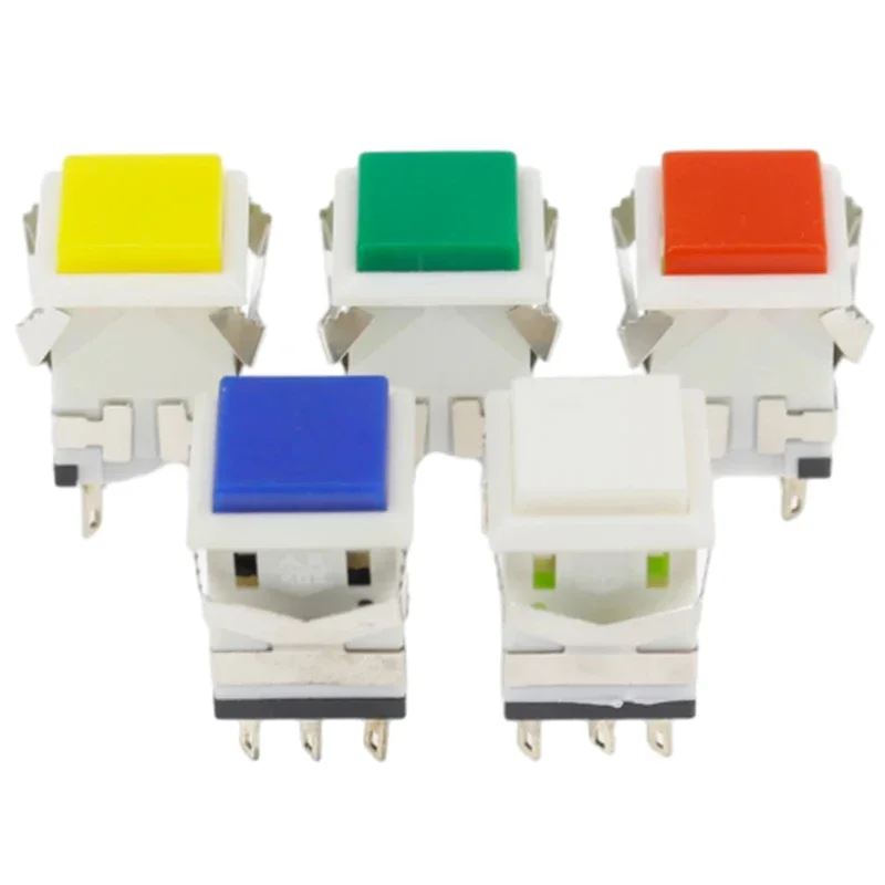 1Pcs 6Pin Square Ca…