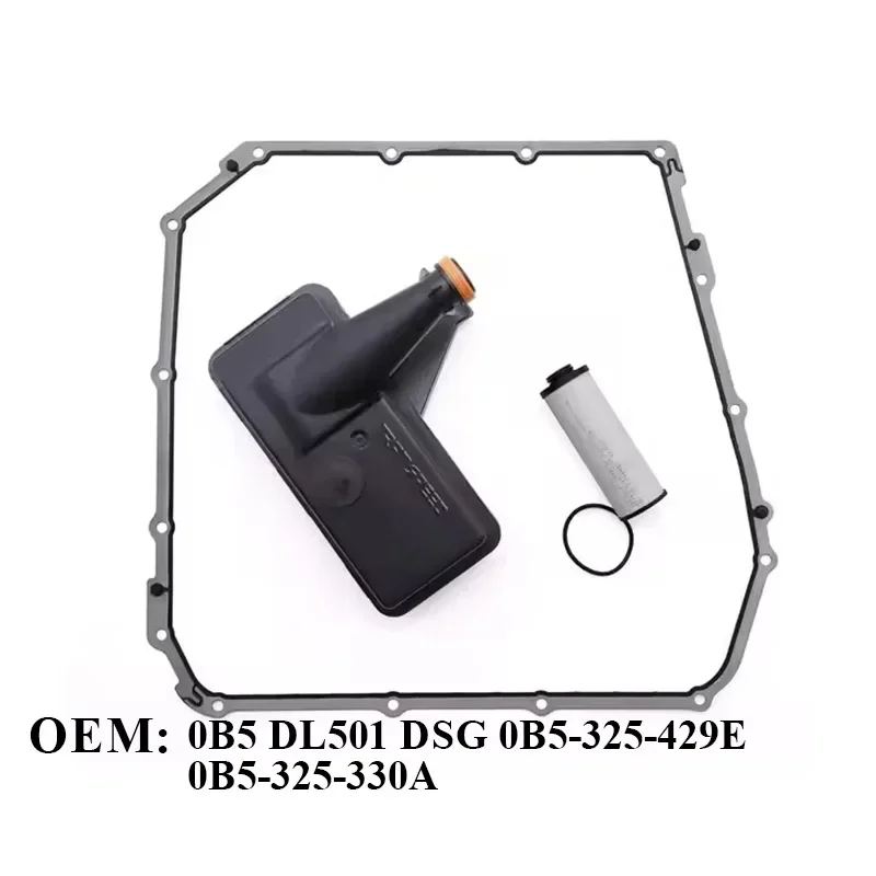 

Brand new DL501 0B5 Auto Transmission Oil Filter & Oil Pan Gasket Kit For Audi A4 A5 Q5 Car Accessories Transnation