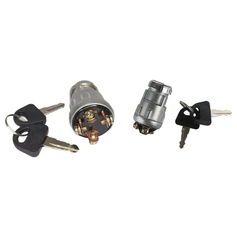 

ABBN-JK423 JK424 Starter Switch Locks For Tractors Lawnmowers Forklifts Agricultural Vehicles- 2 Pieces Included
