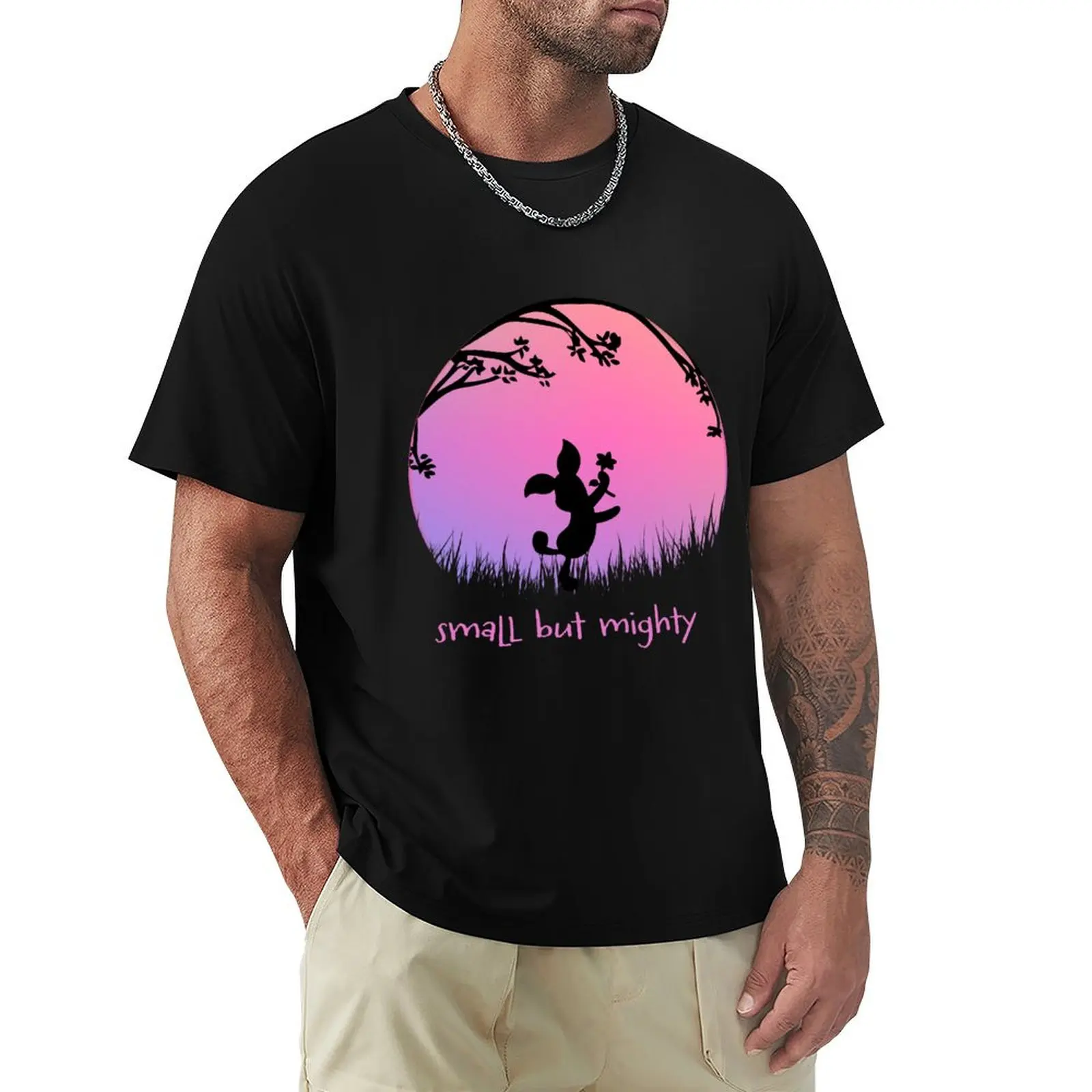 T-shirt Small but Mighty, confortable et extensible
