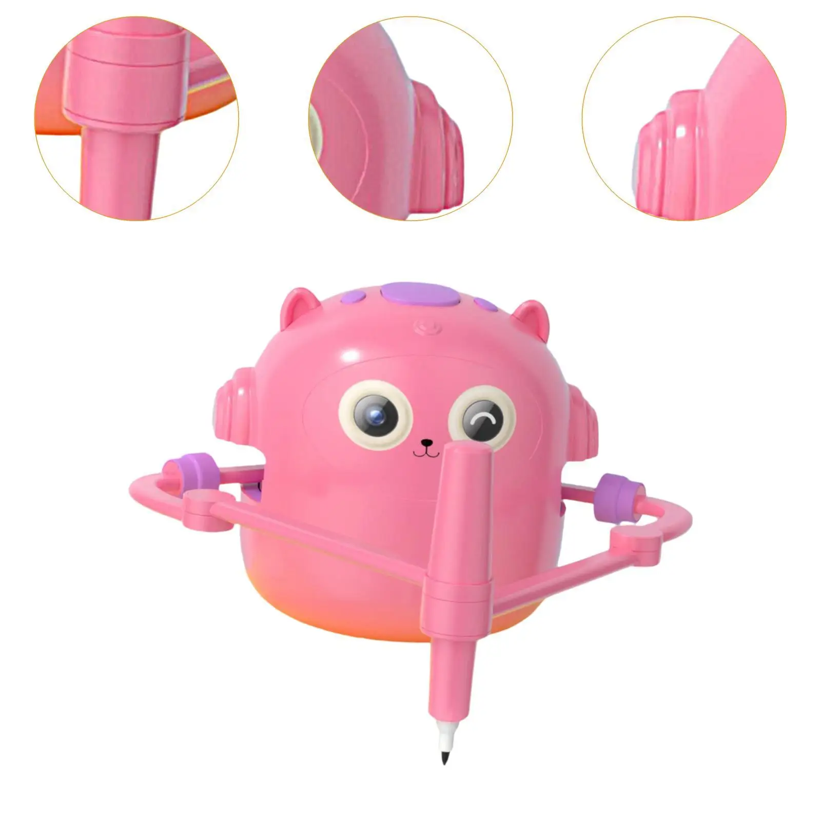 Kids Drawing Robot Drawing Machine,Hand Eye Coordination,Lightweight,Cute Learning Toy for Boys Girls 3 4 5 6 7 8 Year Old