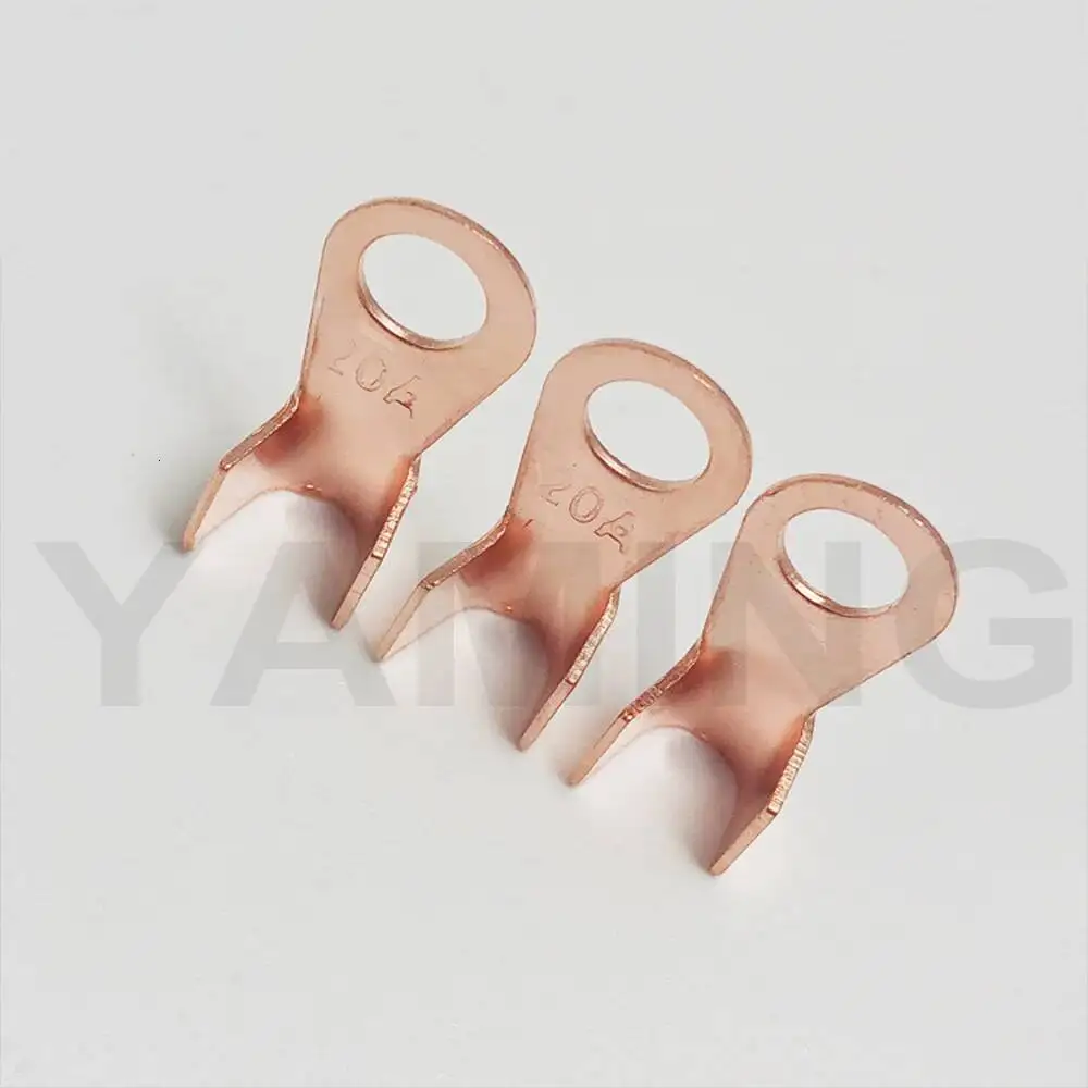 Terminal OT Series 10/20/30/40/50/60/100/150/200A Splice Wire Dia Copper O shape Circular Naked Battery Cable Connector Open Lug