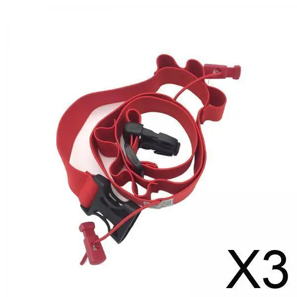 

3x Cycling Belt for Triathlon, Practical Accessory for Athletes