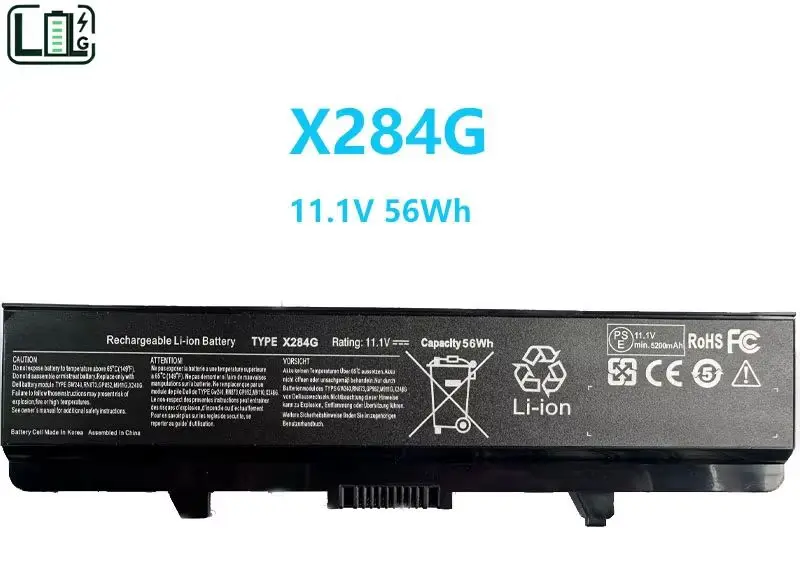 

New Battery X284G For Dell Inspiron 1525 1526 1545 1546 1750 GW252 GW240 GP952 PP42L PP29L PP41L K450N D608H RU583 M911G