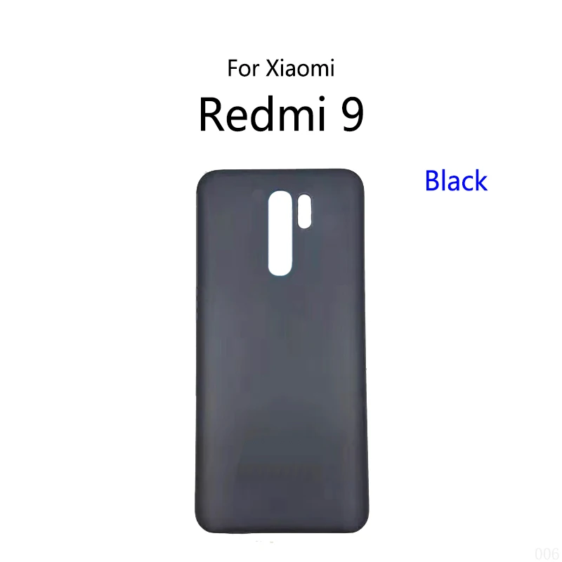 Tylna obudowa baterii do Xiaomi Redmi 9, panel obudowy, pokrywa baterii, tylna klapka. — zdjęcie produktu 2