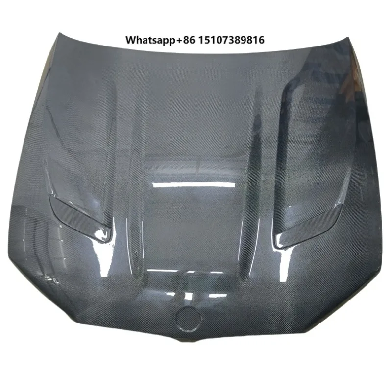 CS Style G30  F90 M5 Two-sided Carbon Fiber  Hood for 5 Series 2017-2023