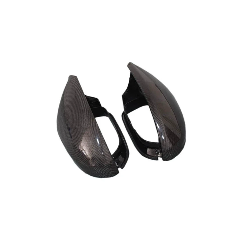 Carbon Fiber Rearview Mirror Housing for Audi C7 A6L S6 RS6 Induction Replacement Auto Accessory