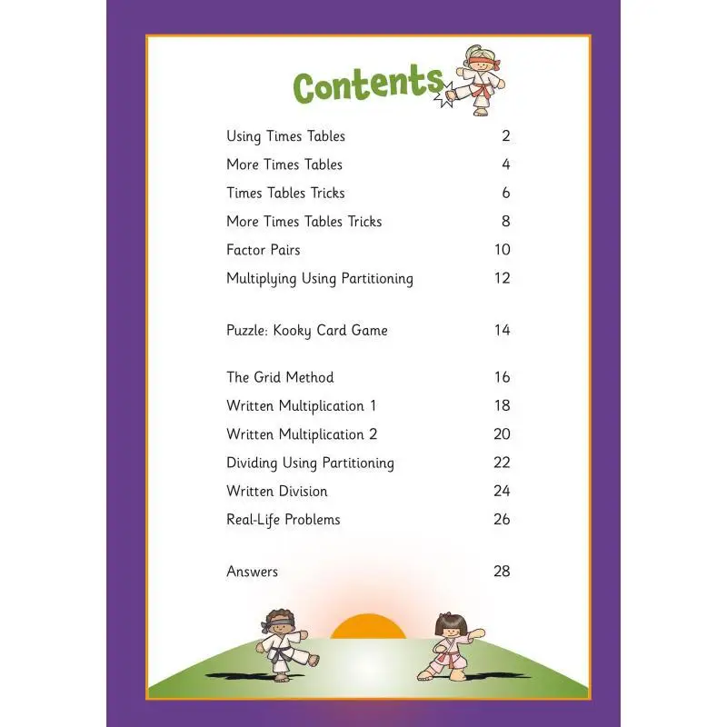 New Multiplication  Division Activity Book For Ages 89 Ideal For Home Learning CGP Books 9781789086249