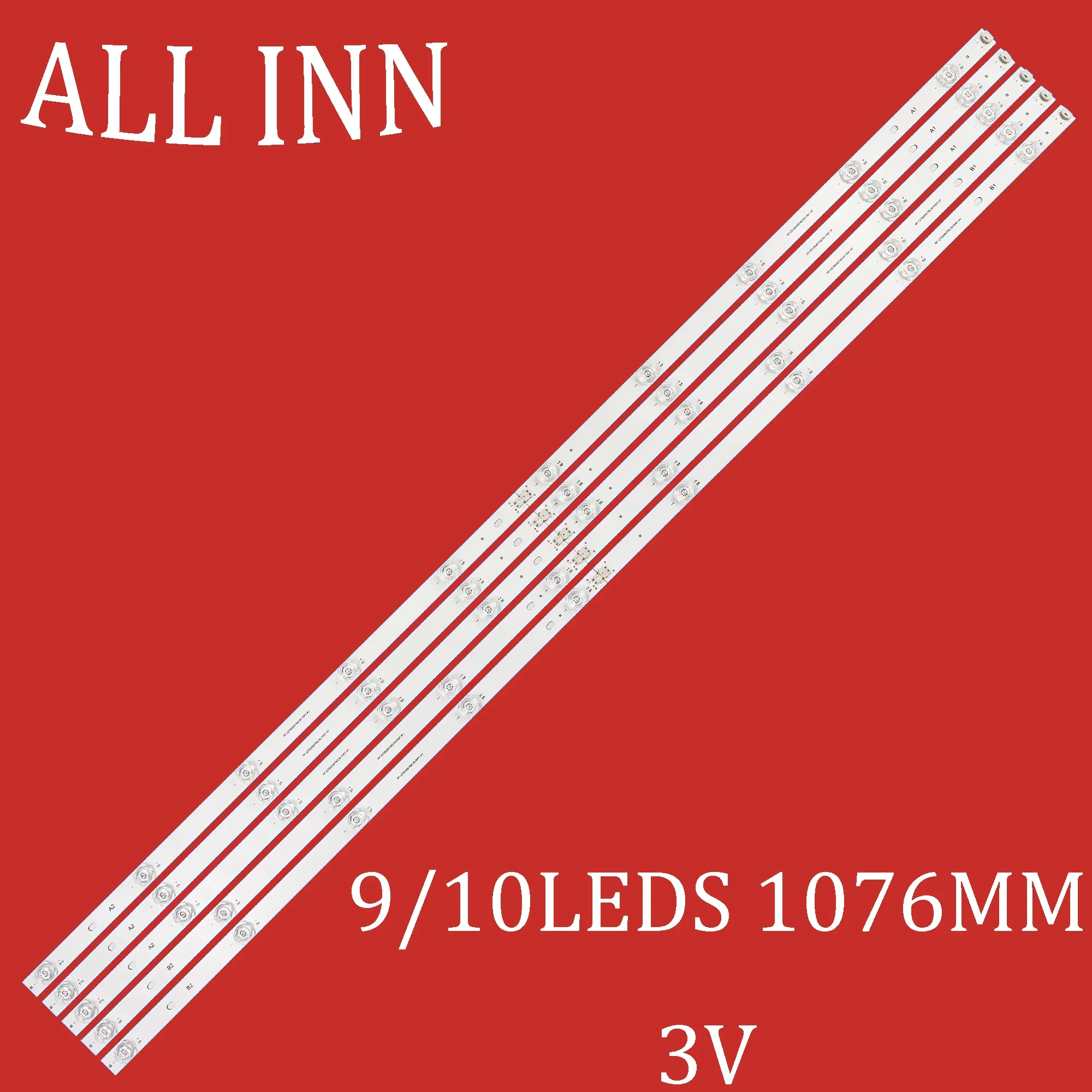 

LED Backlight Strips For 55HAL7250 55HQ8590U-B 55UK4B63DB 55QA4263DT TX-55HX700E TX-55HX710E TX-55HXW704 55U9700 4K SMART TV