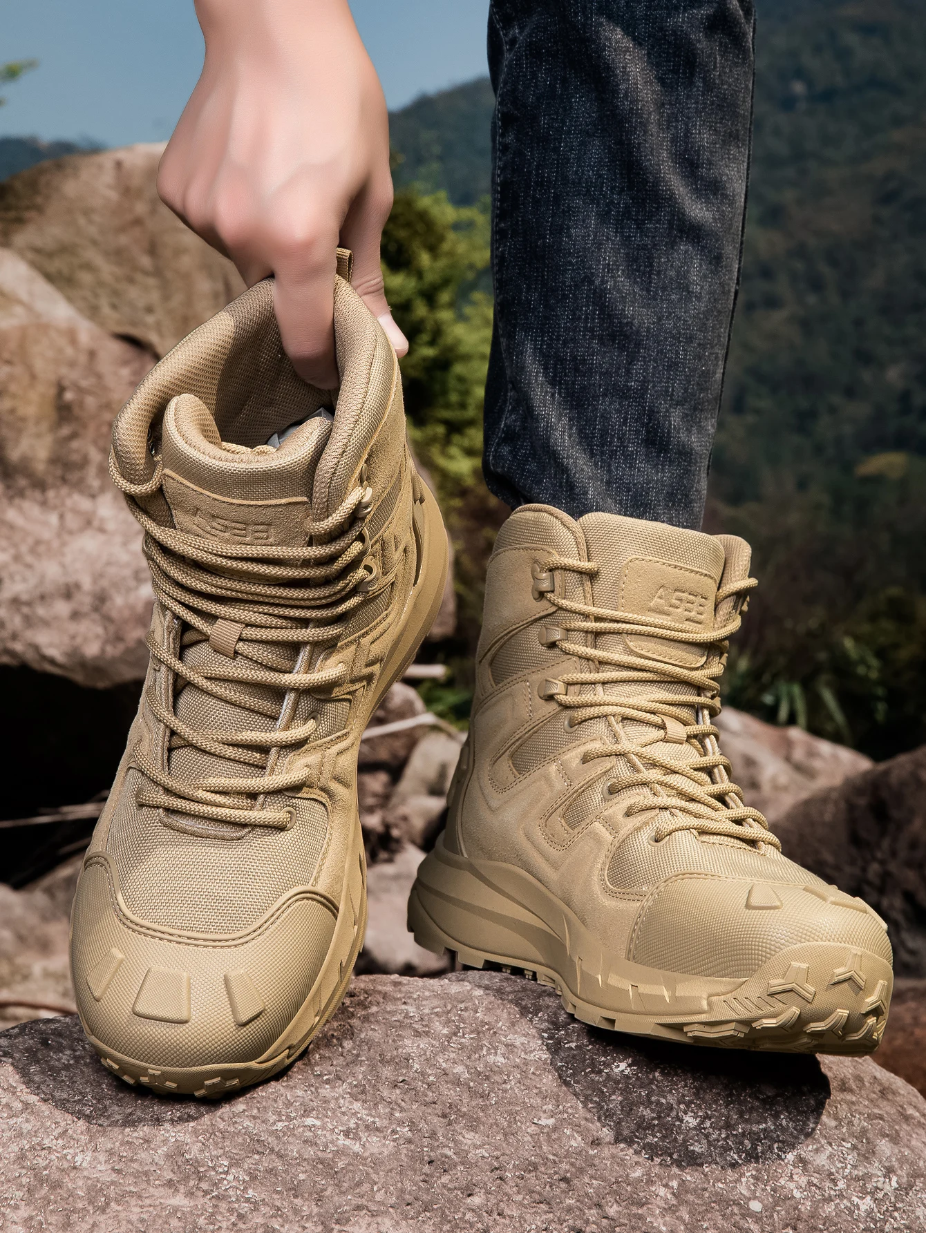 Botas Tácticas Militares para - Men'S Shoes Zipper reseña y precio
