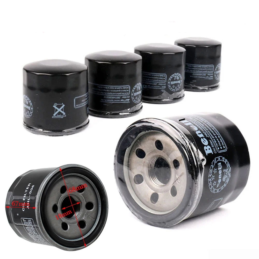 For Benelli Motorcycle Oil Filter Cleaner 502c BJ300 BJ500 BJ600 TRK 502 Leoncino500 Leoncino 500 BN600 TNT600 Oil Filter