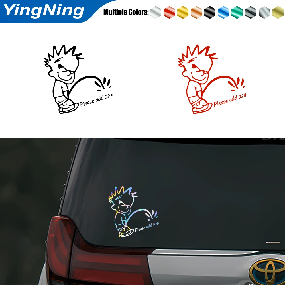 

Funny Bad Boy Decal Stickers Auto Reflective Sticker Car Bumper Body Rear Window Decorative Decal Car Vinyl Decal Accessories