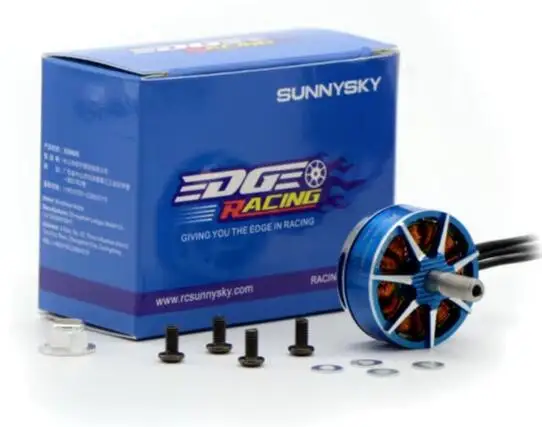 

SunnySky R2305 2480Kv Brushless Motor 7075-T10 aluminum material and titanium alloy shaft, EZO bearing,For RC airplane Drone