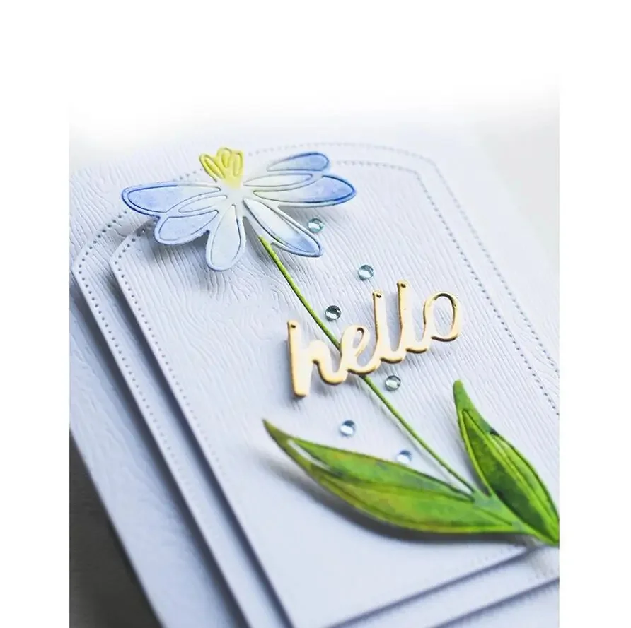 Blume Metall Stanzformen Form Scrapbooking Fotoalbum Prägung Ordner Schablonen Papier Karte, Der Messer Form Handwerk