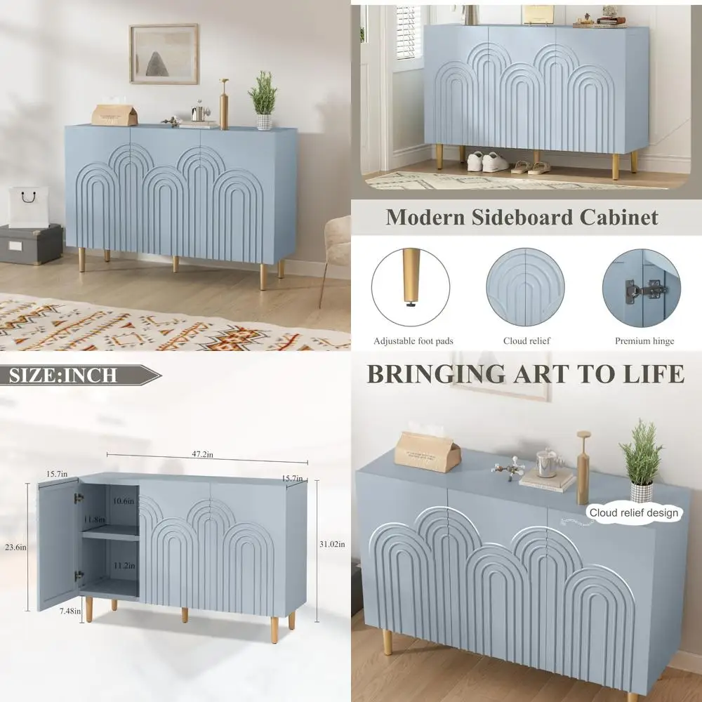 47-Inch Cloud-Patte… - image