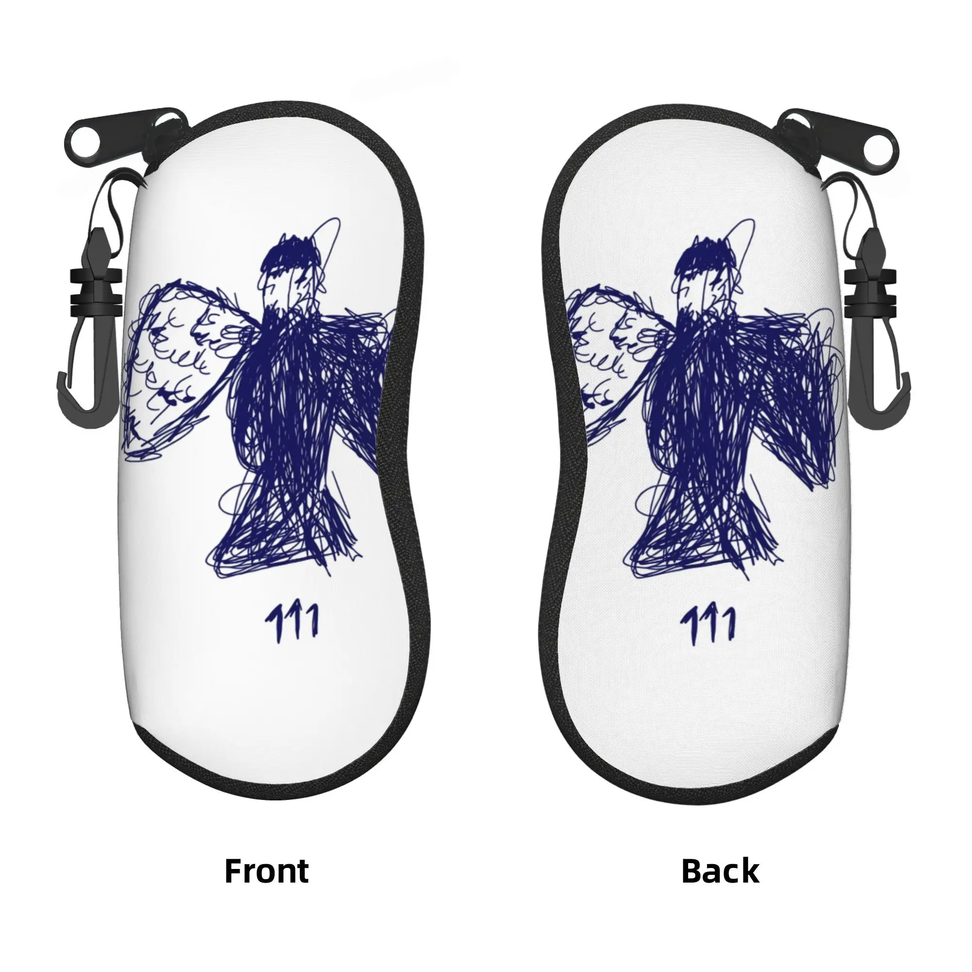 Rapper Milo J  111  Glasses Case Cover  Print Sunglasses Pouch Vintage Pocket Eyeglass Protector Male Female Eyewear Organizer