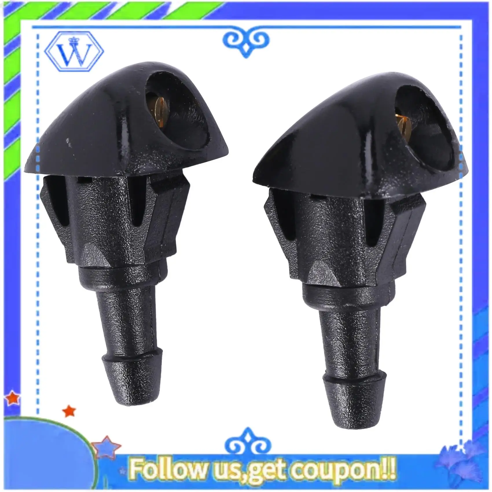 

M46K-насадка для омывателя переднего стекла для HONDA CRV 2007-2011 CIVIC 2006-2011 FIT JAZZ CITY ODYSSEY ACCORD