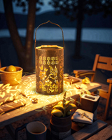 Solar Lanterns Outdoor Waterproof Hummingbird Garden Decor Gifts for Women Mom Grandma Hanging Solar Lights Solar Decorati