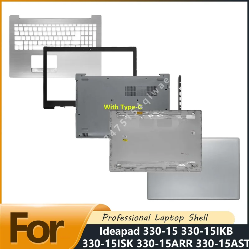 Nueva cubierta trasera para pantalla de ordenador portátil, repuesto inferior para Ideapad 330-15 330-15IKB /ISK 330-15ARR 330-15AST