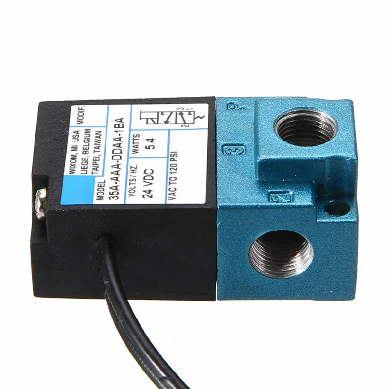 

ABLG DC 24 В 5,4 Вт ECU 3-портовый электронный электромагнитный клапан управления наддувом 35A-AAA-DDAA-1BA с комплектами фитингов 12 шт.