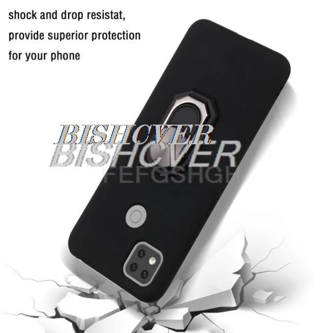 Magnetische Handyhülle für Unihertz Jelly Star 3.03 UnihertzJellyStar JellyStar Weiche TPU-Silikonhülle mit Ringhalter – Detail 7
