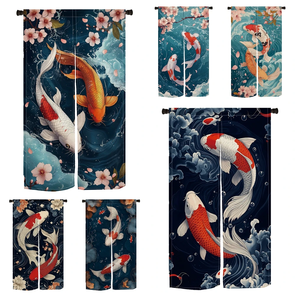 japones-ukiyo-e-cortina-de-linho-koi-onda-de-peixe-flores-de-cerejeira-quarto-cozinha-casa-de-cha-entrada-pendurado-decoracao-cortina-de-porta-dividida