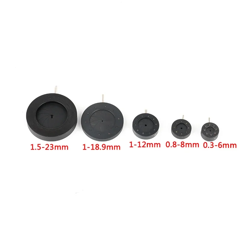 Manual Aperture Adjustable Mechanical Iris Diaphragm Custom Optical Iris Diaphragm For Digital Camera Microscope Iris Lens