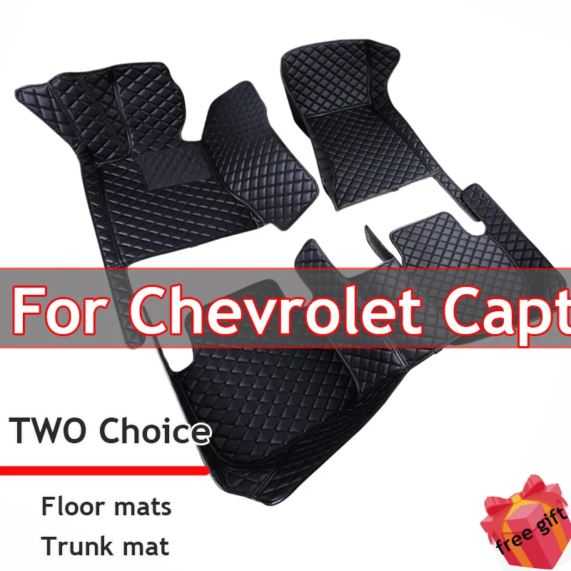 

Автомобильные коврики для Chevrolet Captiva 7seat C100 C140 2012 ~ 2016, автомобильные коврики, кожаный напольный коврик, детали интерьера, автомобильные аксессуары