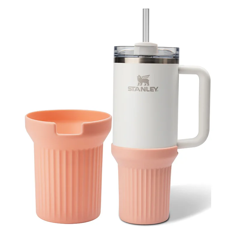 Silicone Boot  Sleeve for  40 oz  Tumbler Essential Accessories with Bottom Protector for Safe Drinking