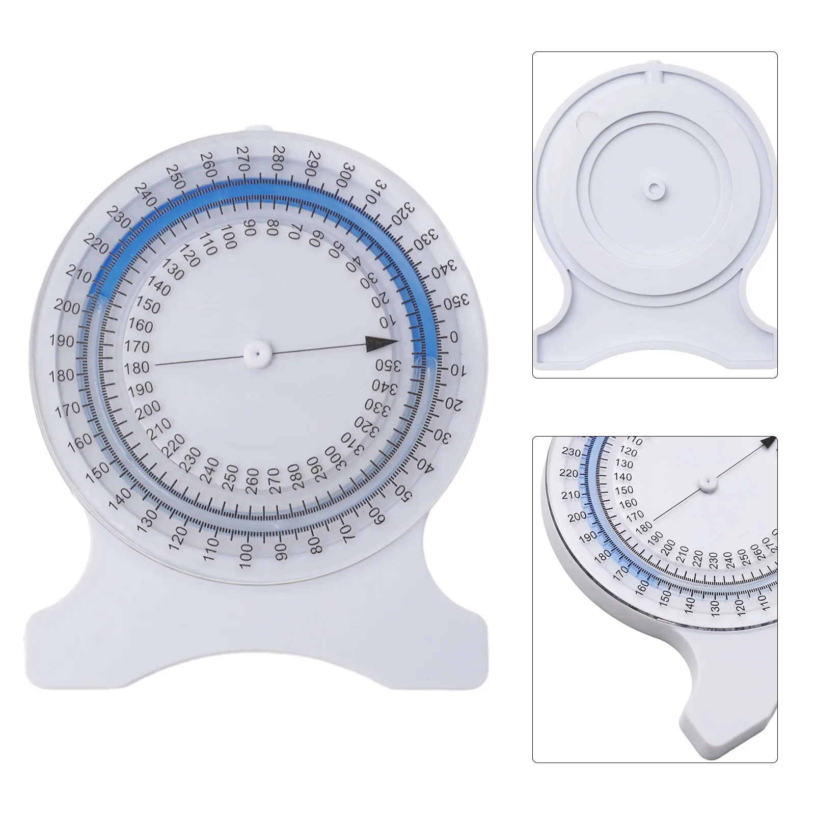 Physiotherapy Bubble Inclinometer ABS Goniometer For Precise Range Of Motion Measurement Neck Back Joint Rehab Tool