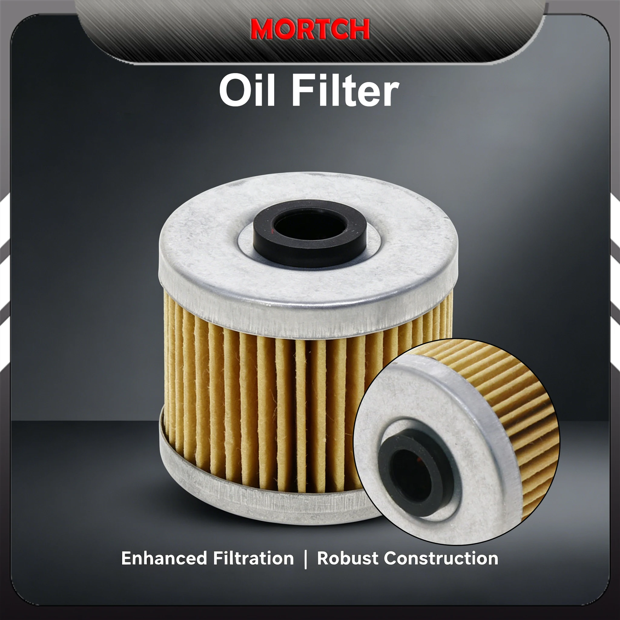 Engine Oil Filter 0DM0-013200 Durable Oil Cleaner Fit CFMoto CForce 250 300 NK SR CF250 CF300 Series Motorbike Accessories