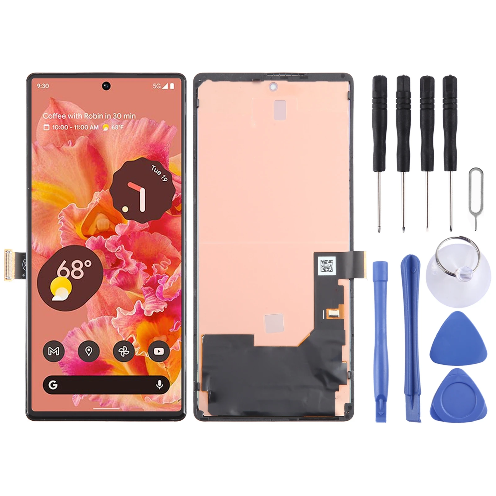 lcd-display assembly replacement-for-google-pixel-6-gb7n6-g9s9b16-oled-lcd-screen-digitizer-full-assembly-with-frame