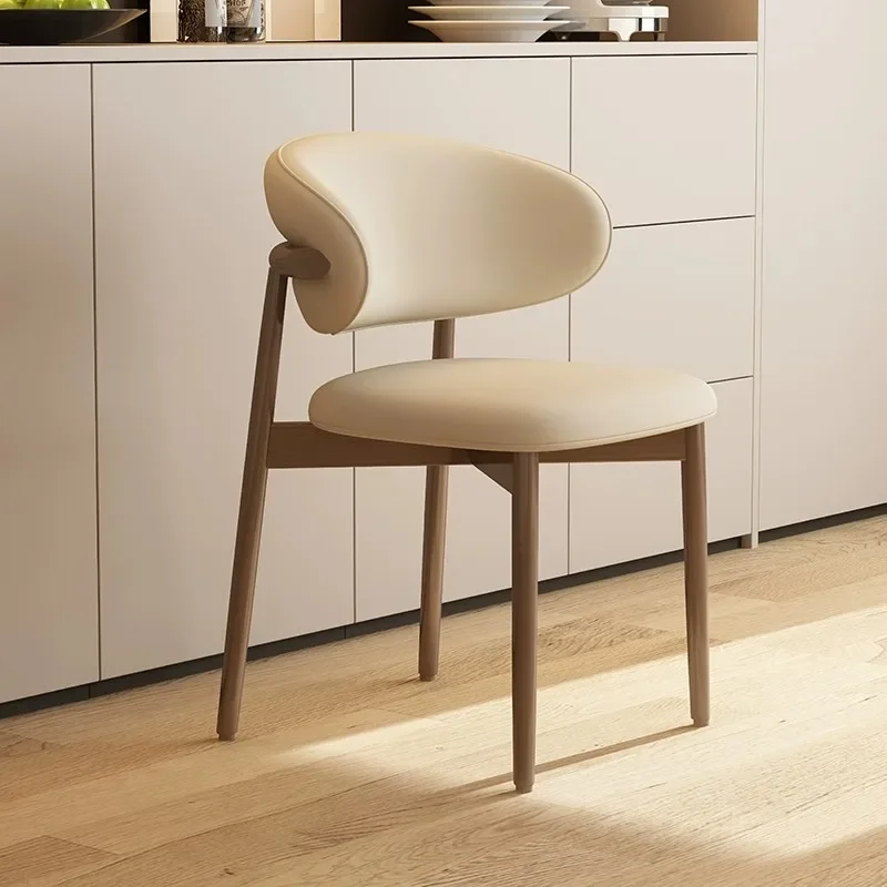 

2pc Luxury Design Dining Chair Elegant Decor Nordic Unique Dining Chair Set Of 2 Minimalist Simple Chaise Living Room Furniture