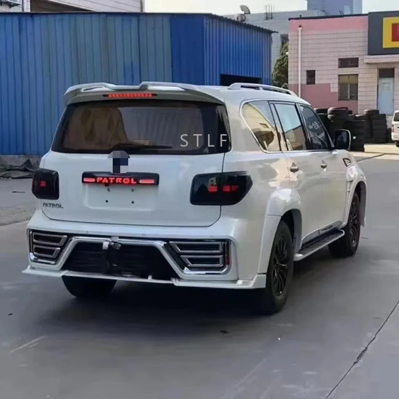 مجموعة تعديل السيارة من باترول، ملحقات داخلية، أجزاء زخرفية للشبكة، ترقية شرائط زخرفية لإضاءة السيارة الخارجية #6