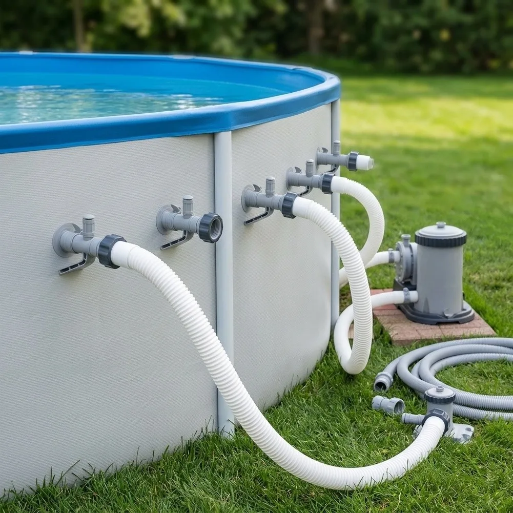 1pcs Pools Pipe Supports 12368 Pool Air Inlet Adapter: Compatible Replacement For Intex Above-Ground Pump
