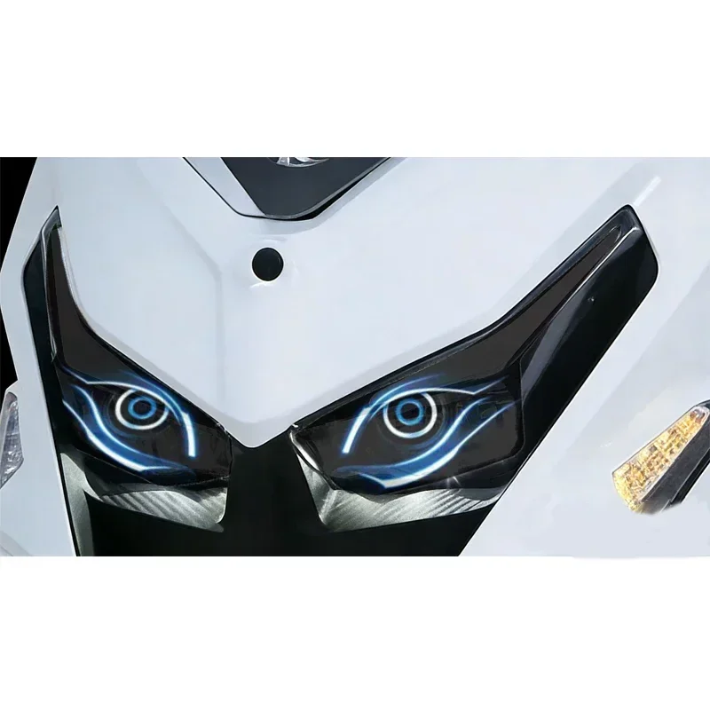 Motorcycle Headlight Stickers Protective Decals Waterproof Head Light Sticker Fit For Kymco Racing x 150 racing x 150 2022