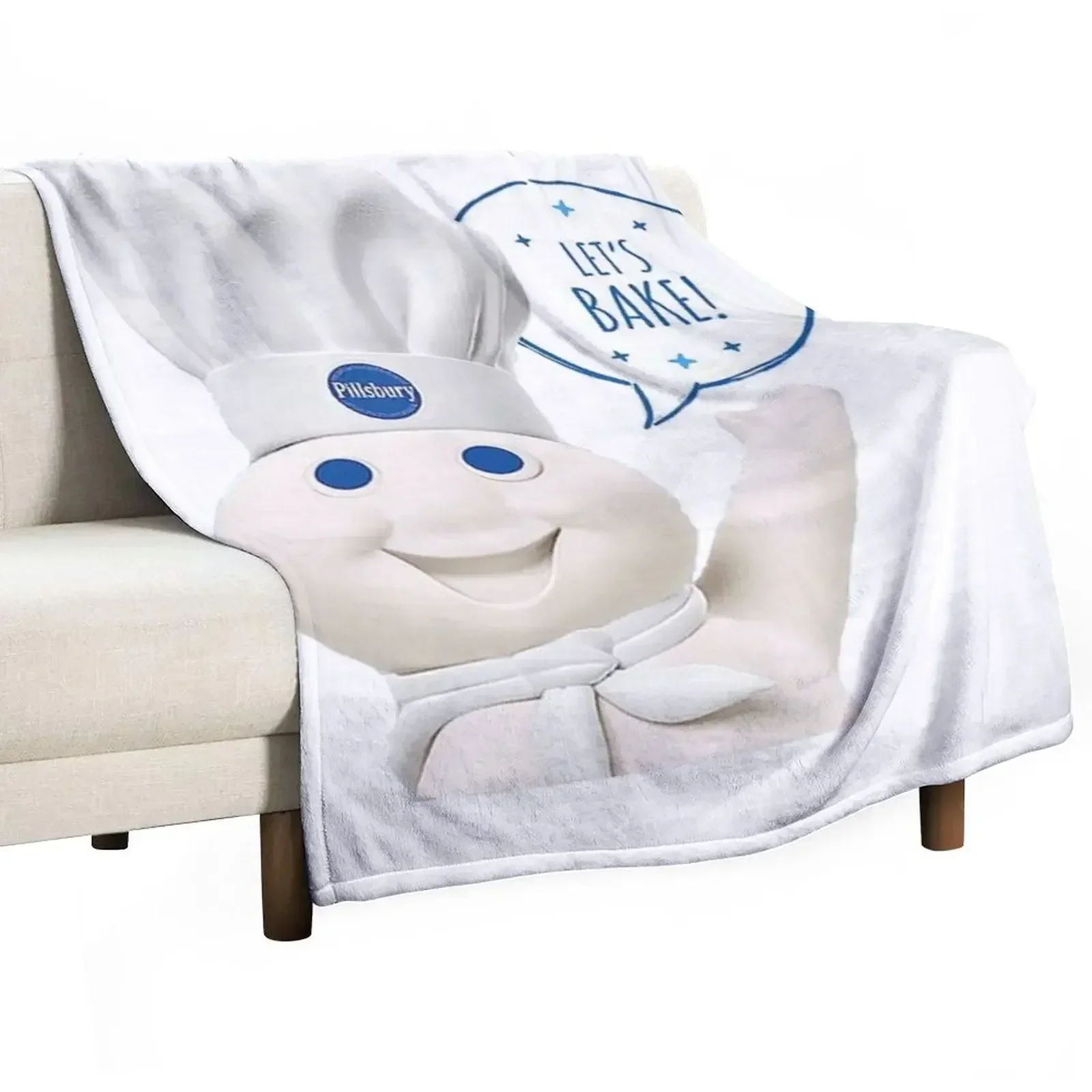 

Pillsbury Doughboy Throw Blanket Soft Beds christmas gifts blankets and throws Fashion Sofas Blankets