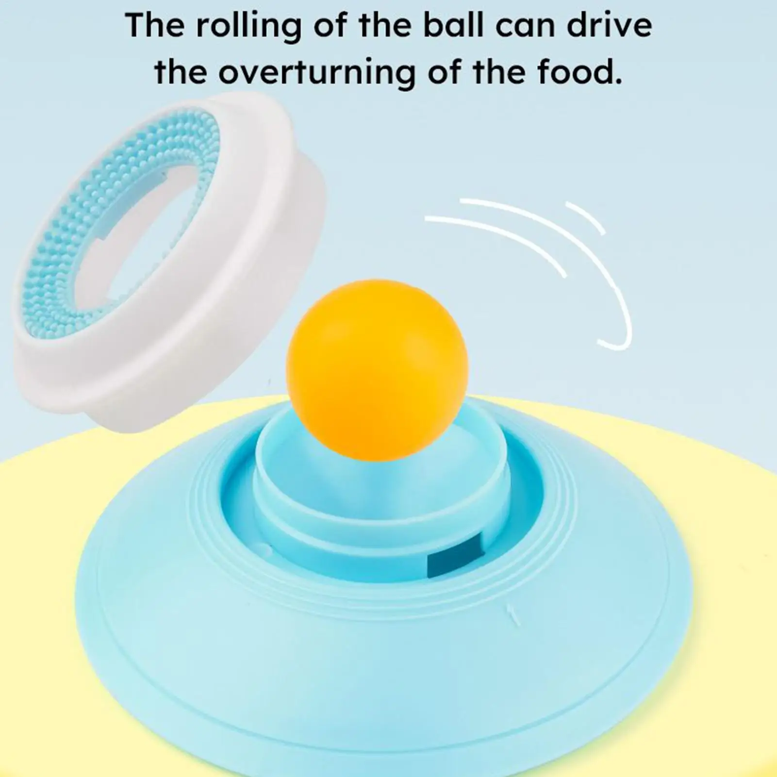 Interaktives Welpenspielzeug, Leckspielzeug für Haustiere, langsamer Futternapf, Hundenäpfe, Anti-Erstickungs-Haustier-Anreicherungsspielzeug für Baden, Pflege und Training