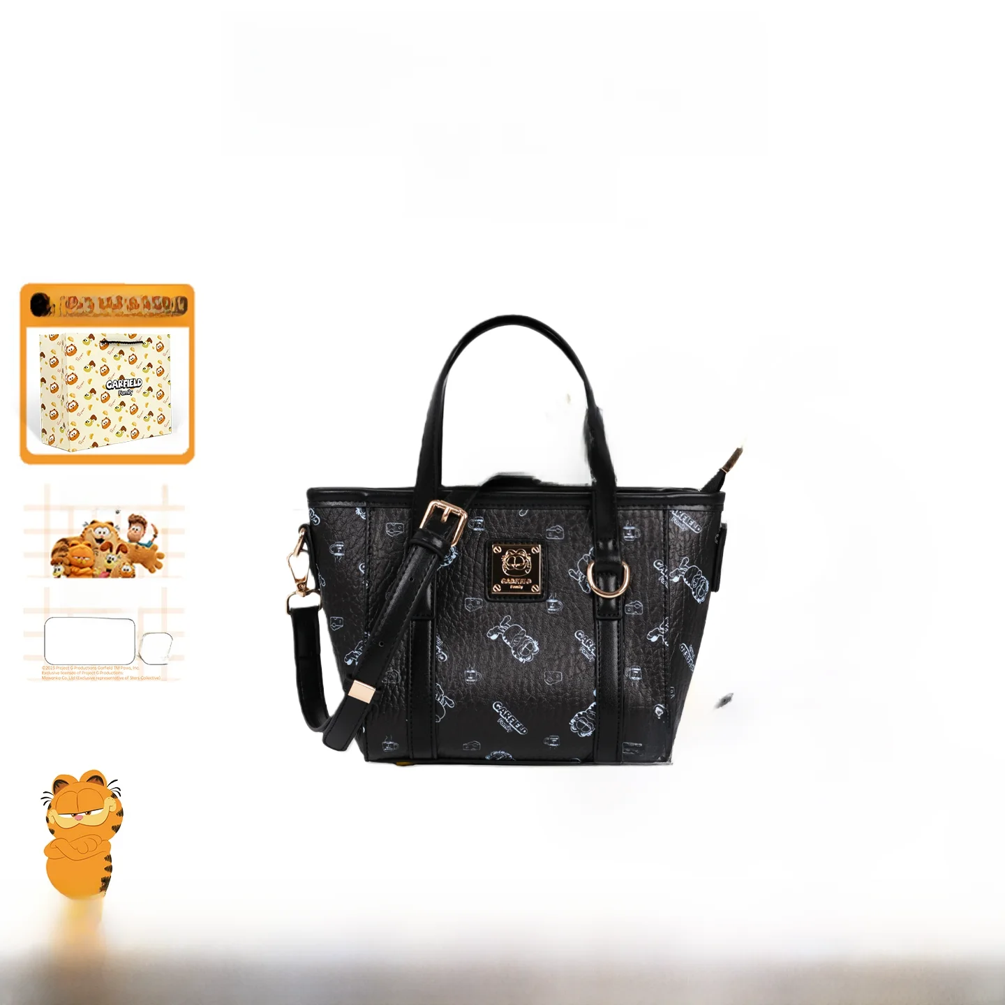 

Оригинальная пригородная сумка Fem, сумка через плечо, корзина для овощей, апей, искусственная кожа, мультяшная сумка Fly Collabo...