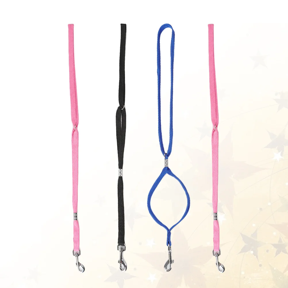

4pcs 48cm Pet Grooming Table Rope Pet Bath Fixed Rope Pet Beauty Grooming Rope (Random Color) Pet Grooming Rope