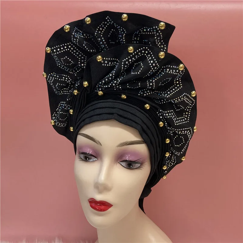 African wedding headband for women, self made nigerian gel, gel hele turban aso ebi, wedding headband 7L111802