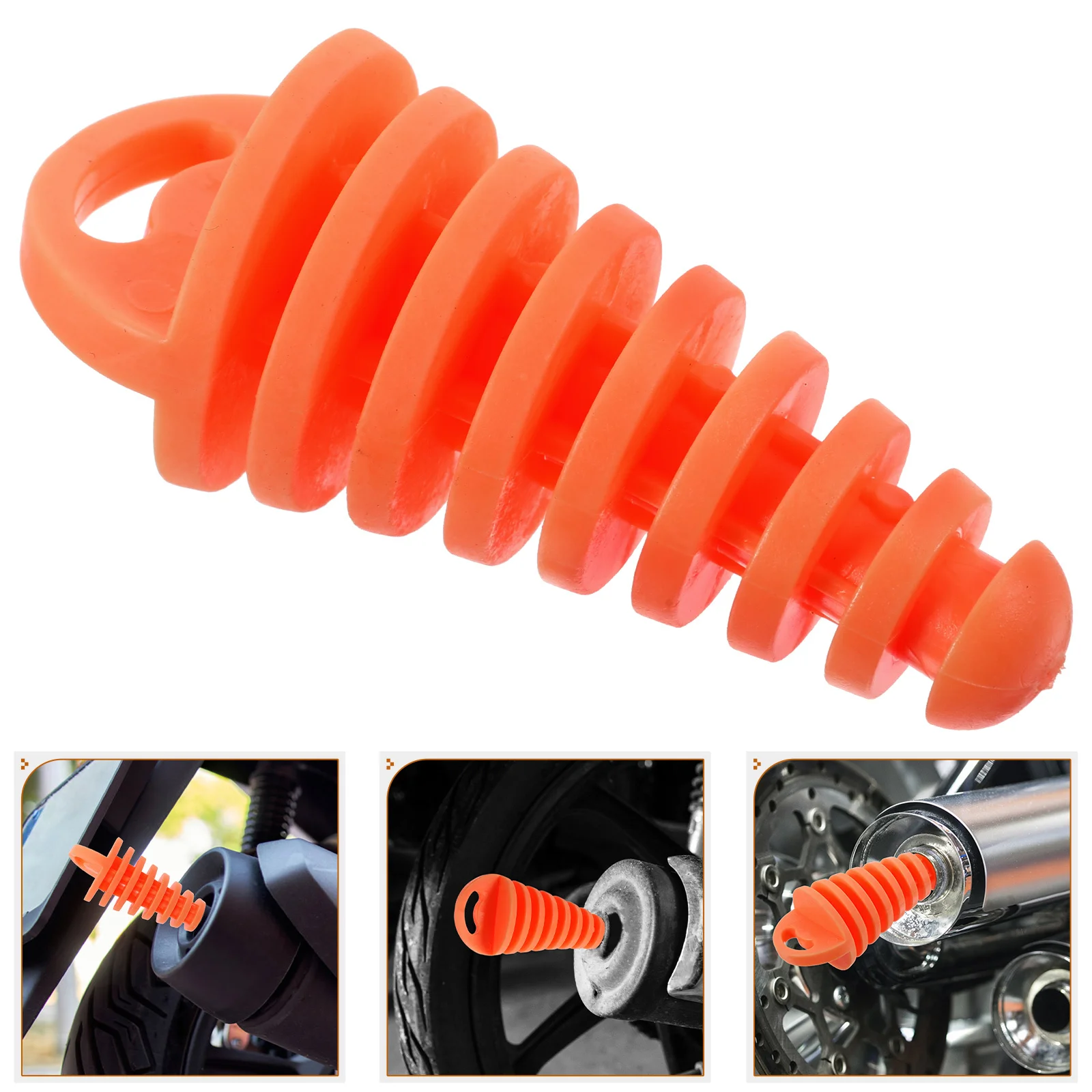 

Motorcycle Air-Bleeder Plug Durable Wash Stopper For Off-Road Motorcycles Weatherproof Performance Upgrade Tailpipe Protection