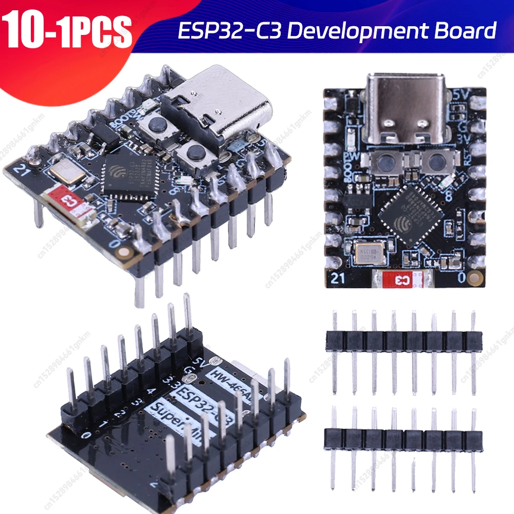 1-10Pcs ESP32-C3 Development Board ESP32 C3 SuperMini WiFi Bluetooth-Compatible Board Development Board CORE Board for Arduino ﻿
